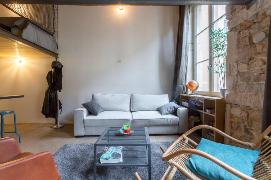 Appartamento Duplex Le Vorace Lione Esterno foto