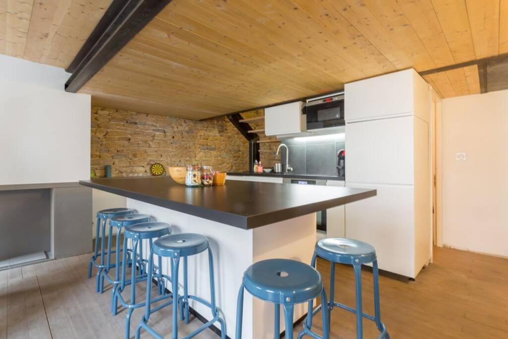 Appartamento Duplex Le Vorace Lione Esterno foto