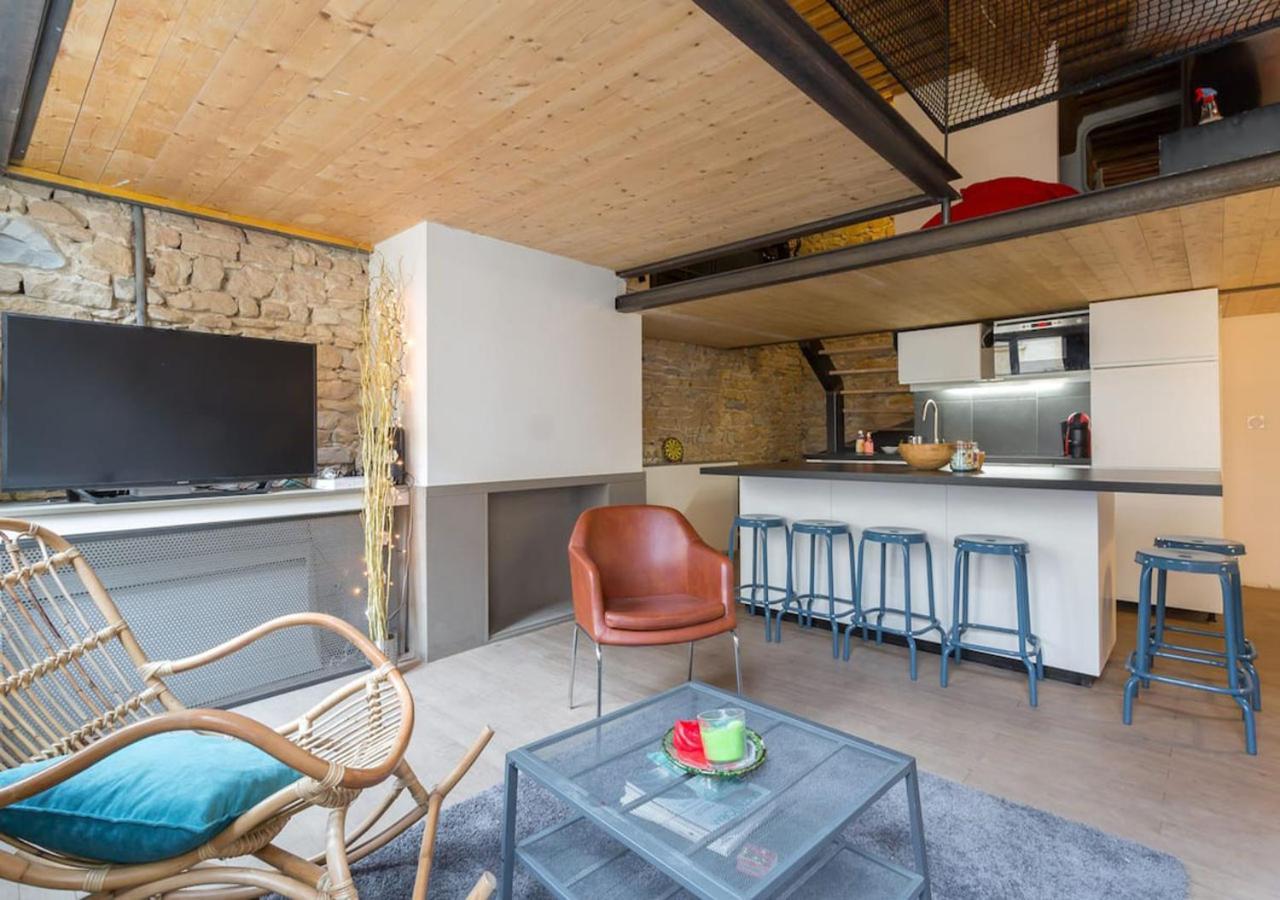 Appartamento Duplex Le Vorace Lione Esterno foto