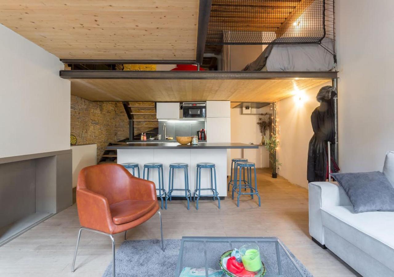 Appartamento Duplex Le Vorace Lione Esterno foto
