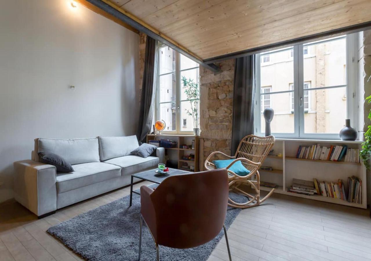 Appartamento Duplex Le Vorace Lione Esterno foto